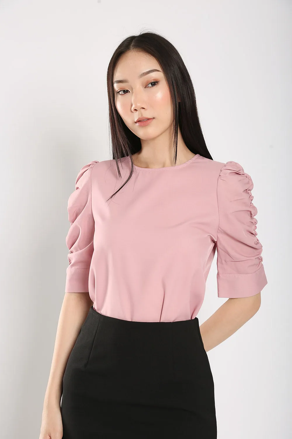 Alissa Top in Dust Pink