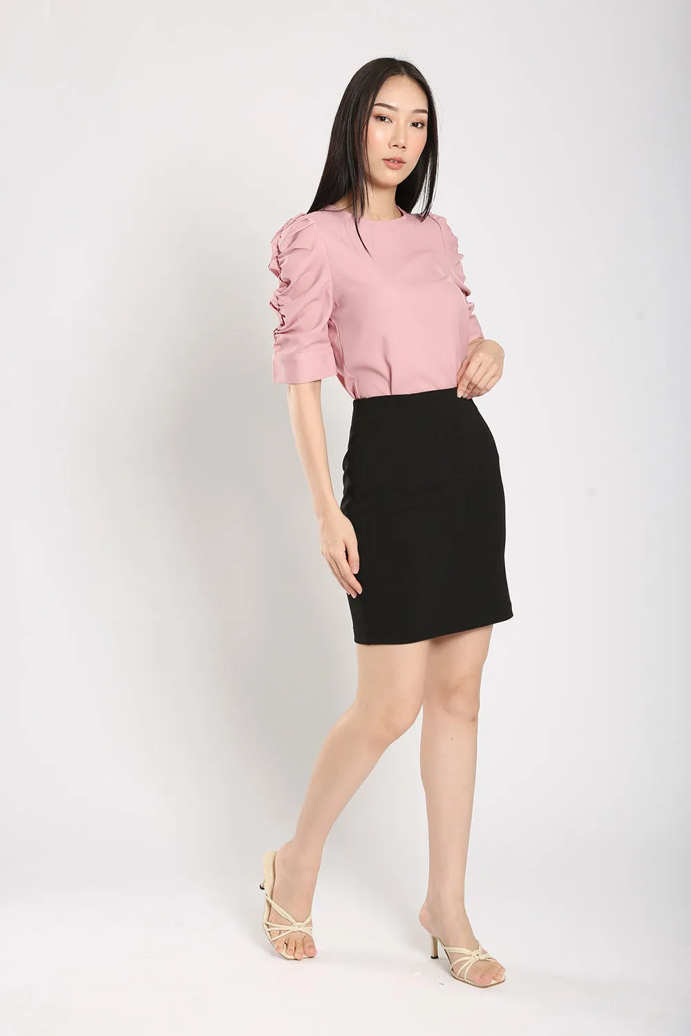 Alissa Top in Dust Pink