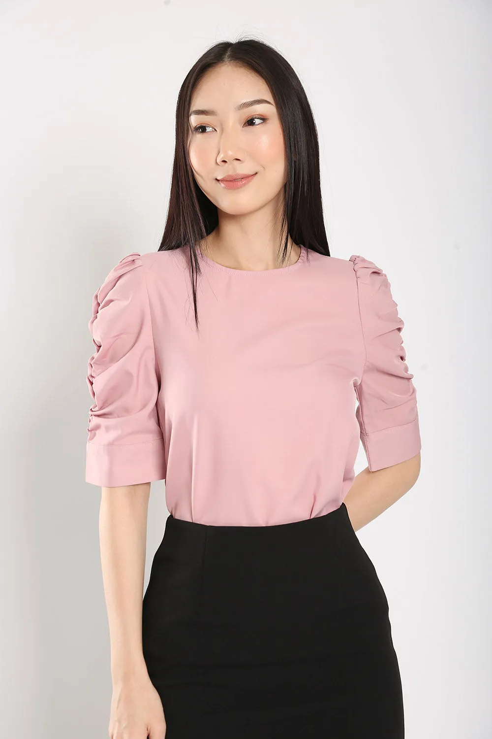 Alissa Top in Dust Pink