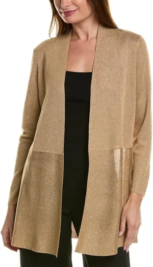 Anne Klein Womens Knit p Cardigan Sweater