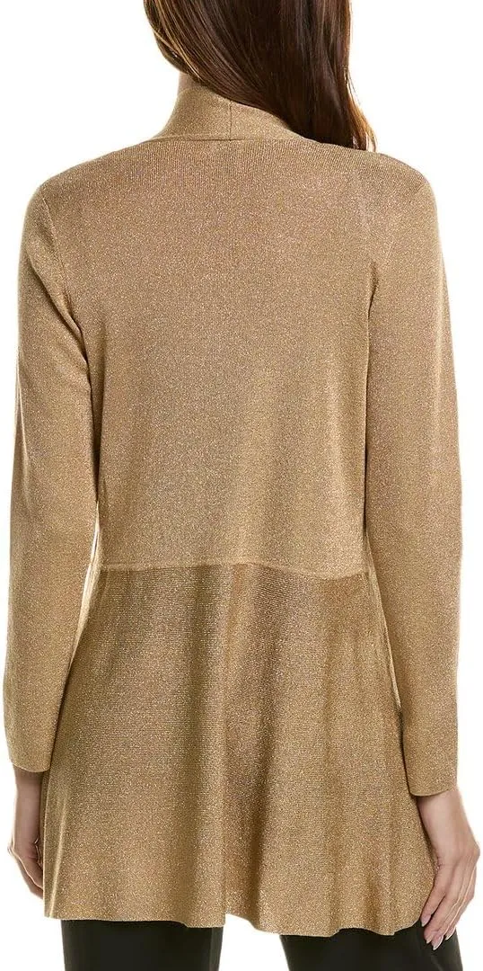 Anne Klein Womens Knit p Cardigan Sweater