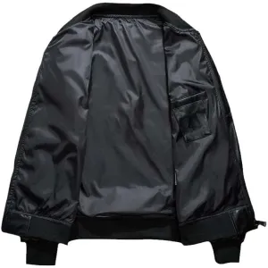 Aoleaky Spring/Winter Bomber Jacket Hip Hop Dragon Embroidery,Yokosuka Style Men's Coat
