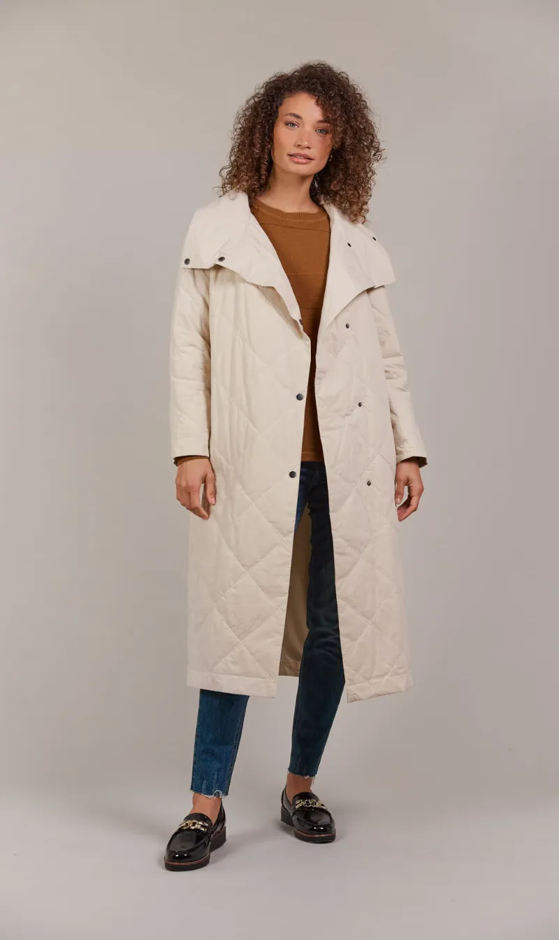 Argo Coat | Ecru
