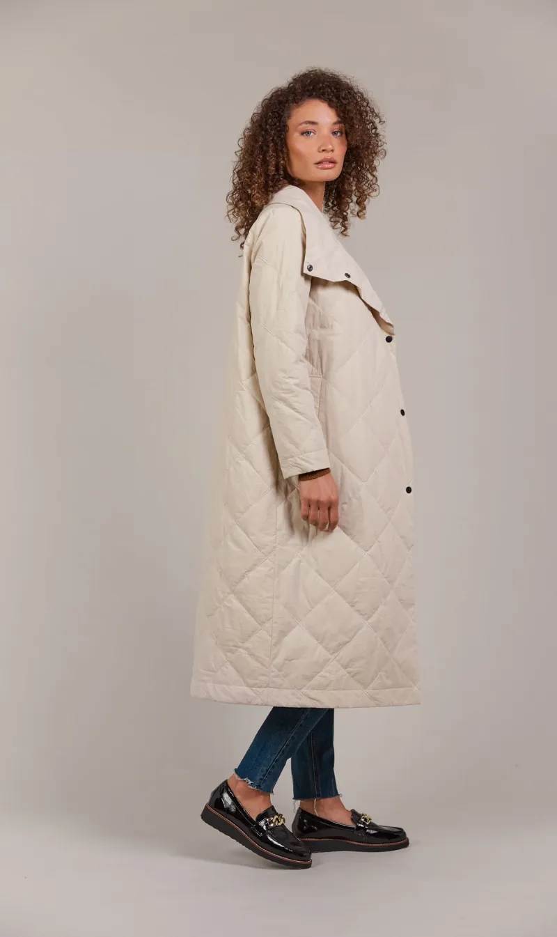 Argo Coat | Ecru