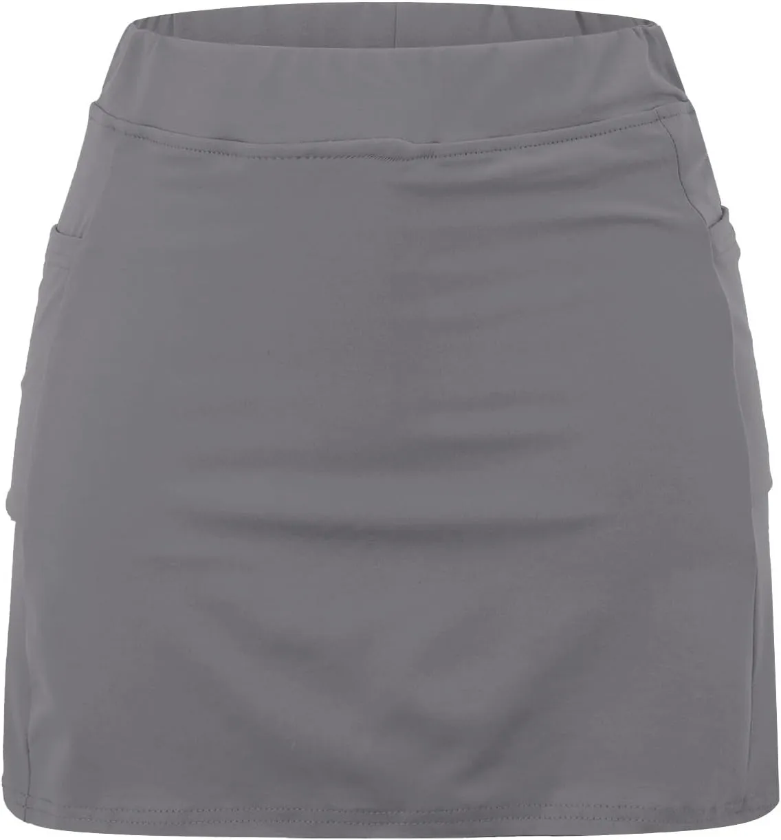 Athletic Skorts for Women Plus Size Tummy Control Tennis Yoga Shorts Hight Waist Solid Comfy Elastic Gym Skirts
