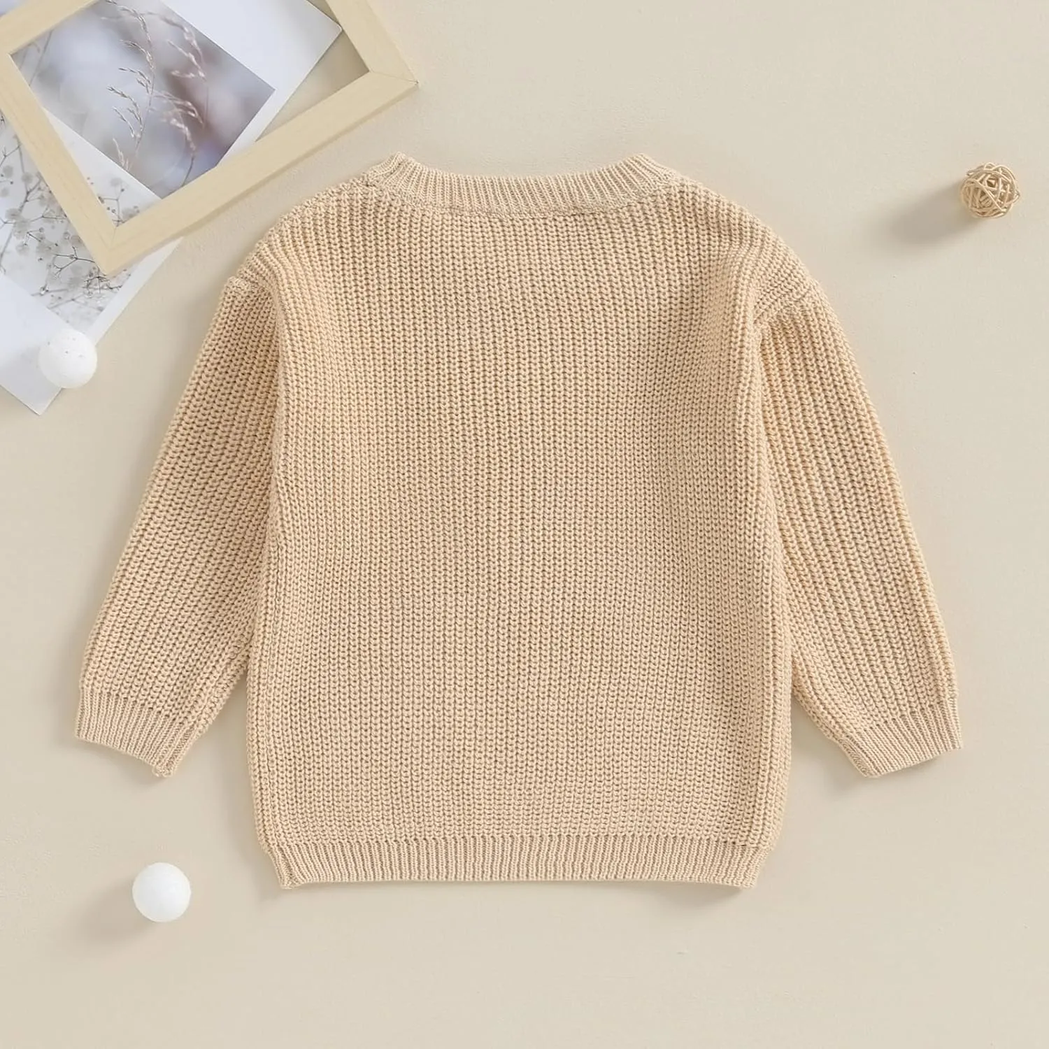 Big Brother Little Brother Matching Outfits Letter Embroidery Knit Sweater Shirt Baby Boy Winter Warm Clothes