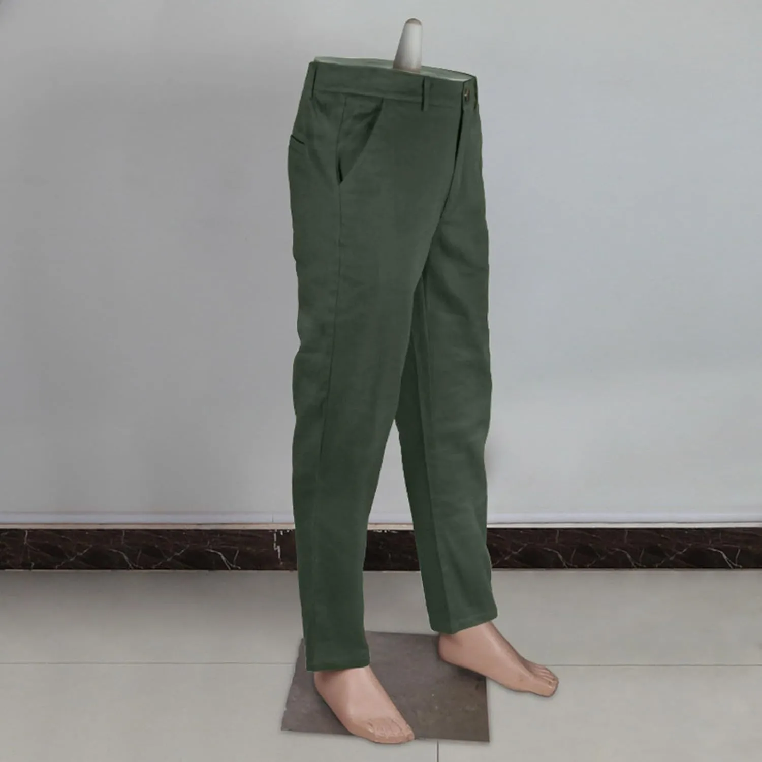 Business Casual Suit Pants for Men Slim Fit Formal Work Dress Pants Gentle Bridegroom Wedding Guest Straight Trousers