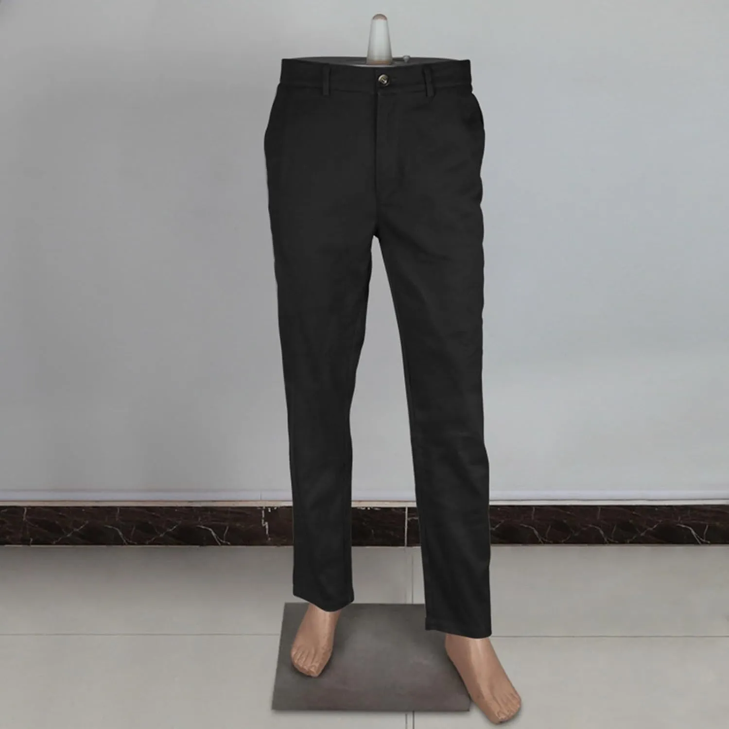 Business Casual Suit Pants for Men Slim Fit Formal Work Dress Pants Gentle Bridegroom Wedding Guest Straight Trousers