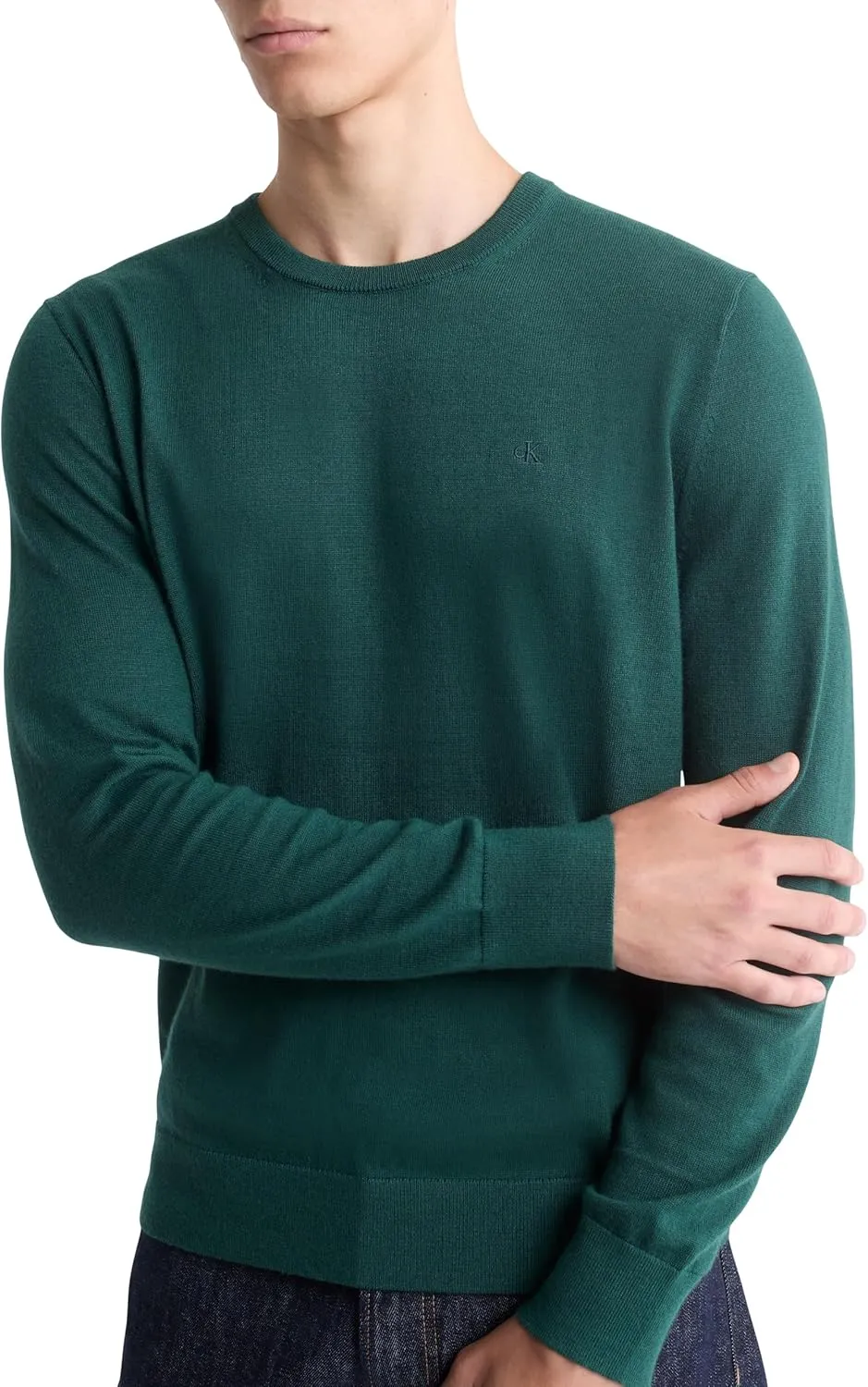 Calvin Klein Men's Extra Fine Merino Wool Sweater