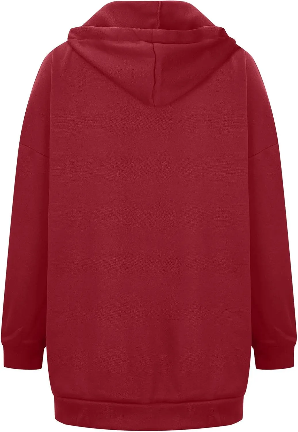 Ceboyel Women Oversized Sweatshirt Loose Fit Full Zip Up Fashion Long Hoodies Trendy Y2K Jackets Winter Outfits Clothes 2023