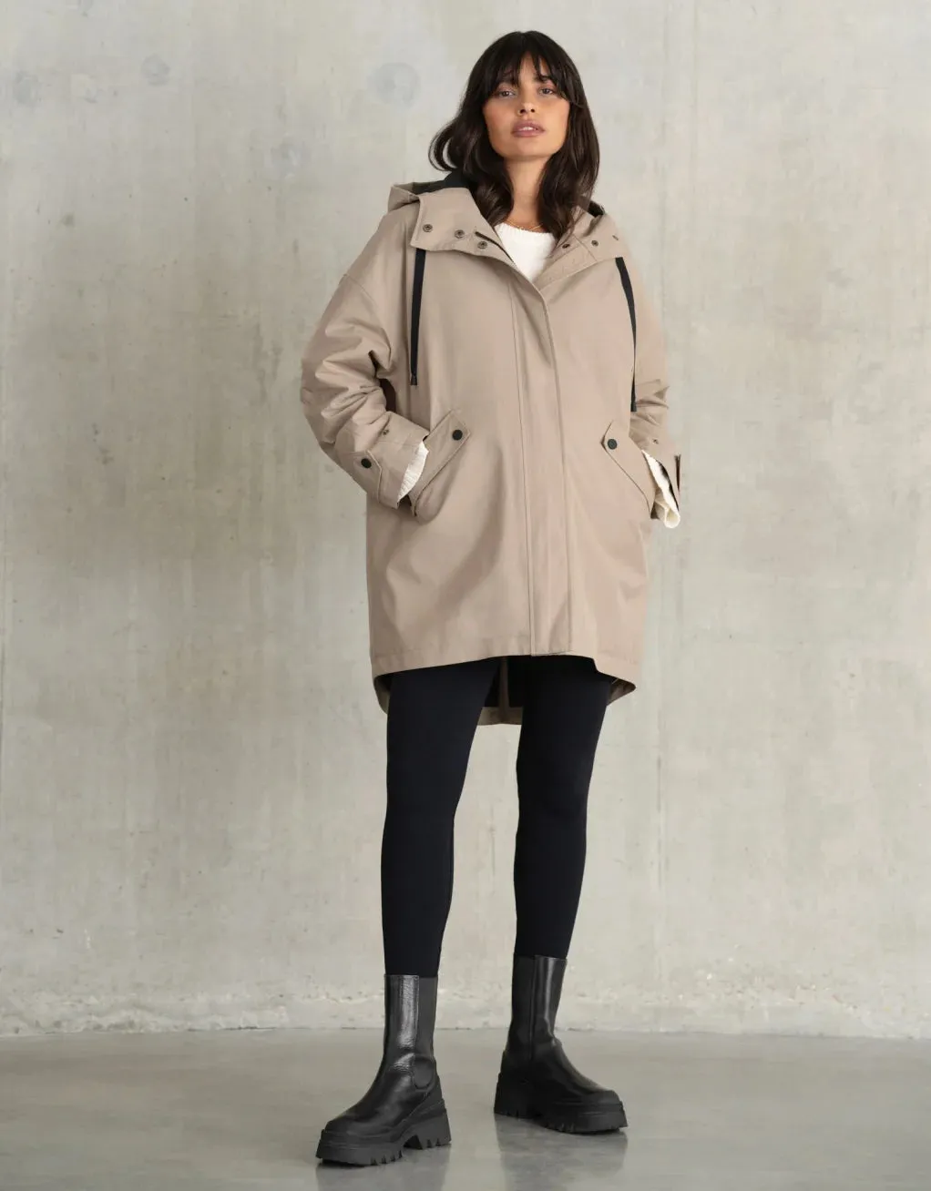 Clarion | Waterproof Maternity   Babywearing Anorak