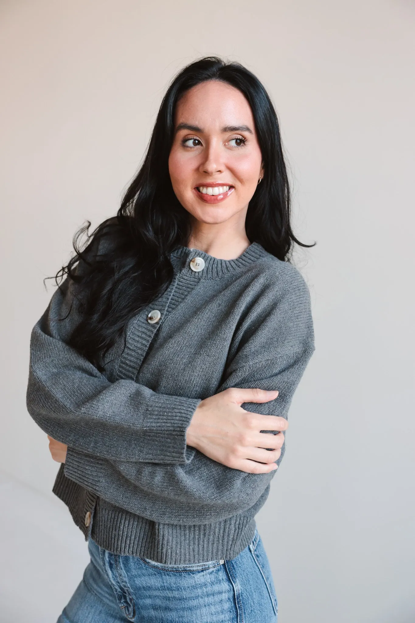 Classic Button-Up Cardigan