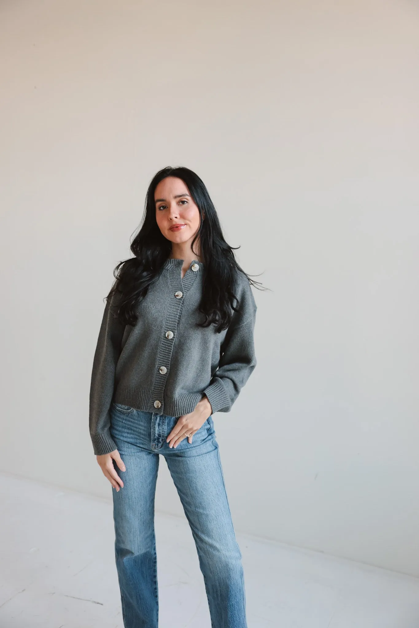 Classic Button-Up Cardigan
