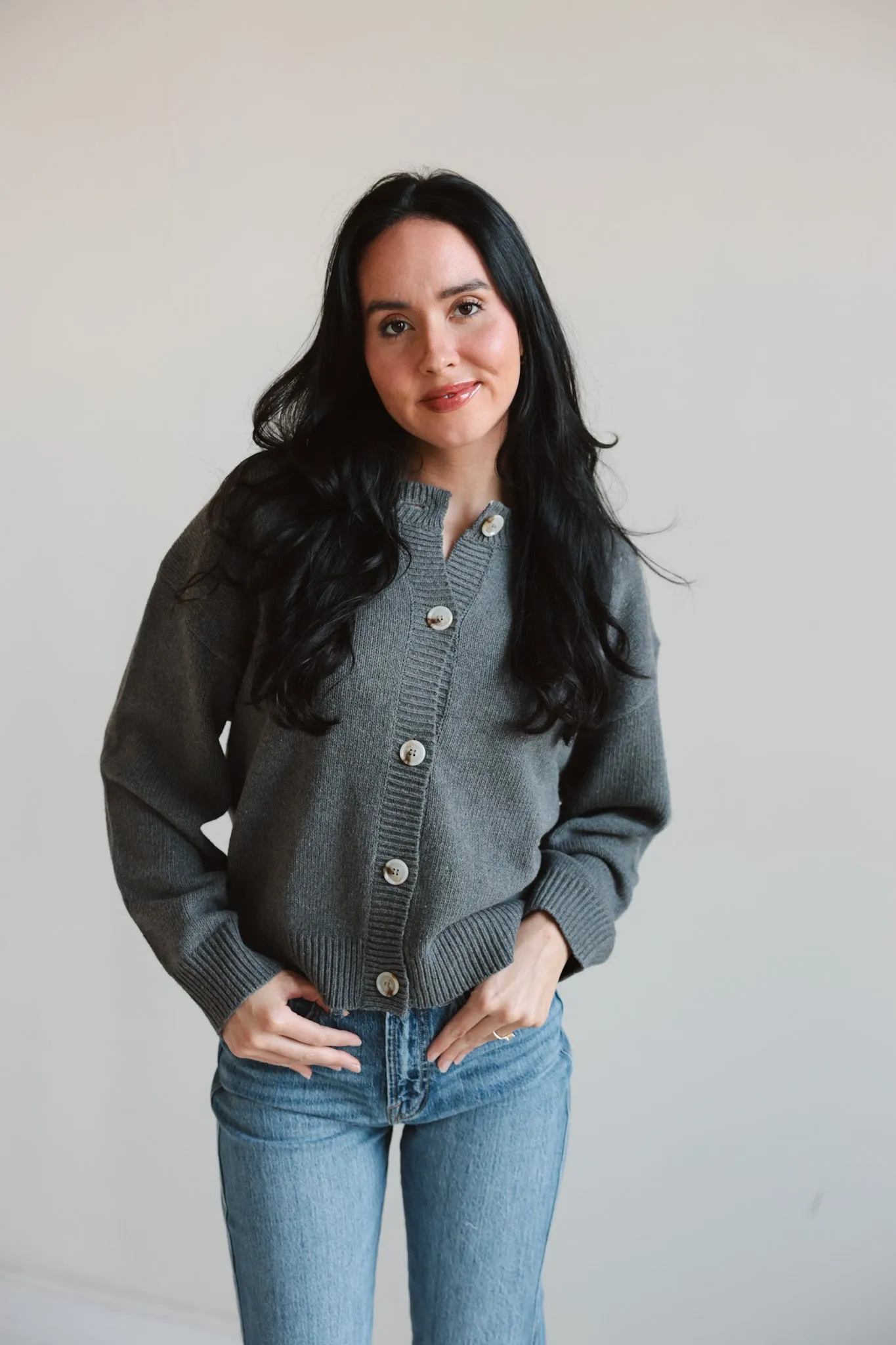 Classic Button-Up Cardigan