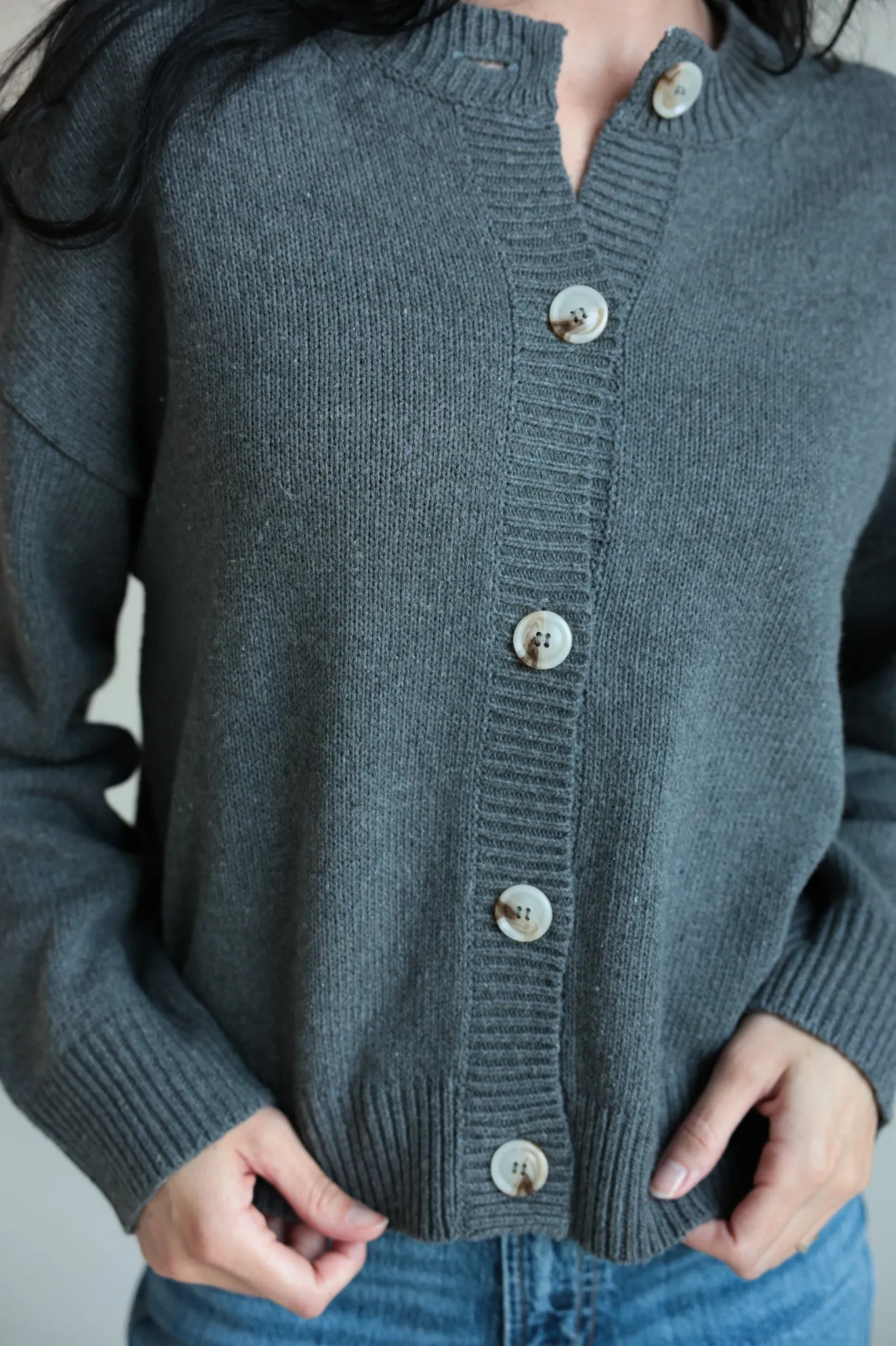 Classic Button-Up Cardigan