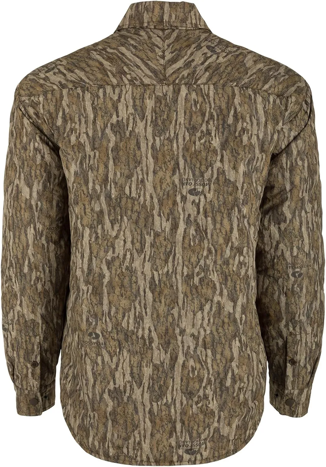 DRAKE Men's LST Double Down Jac-Shirt Insulated Water-Repellent Resistant Quilted Button-Down Outdoor Hunting Hiking Jacket