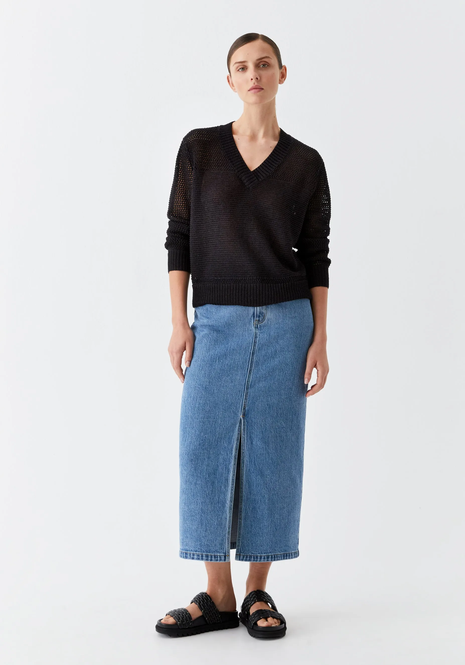 Emme Knit Pullover_Black