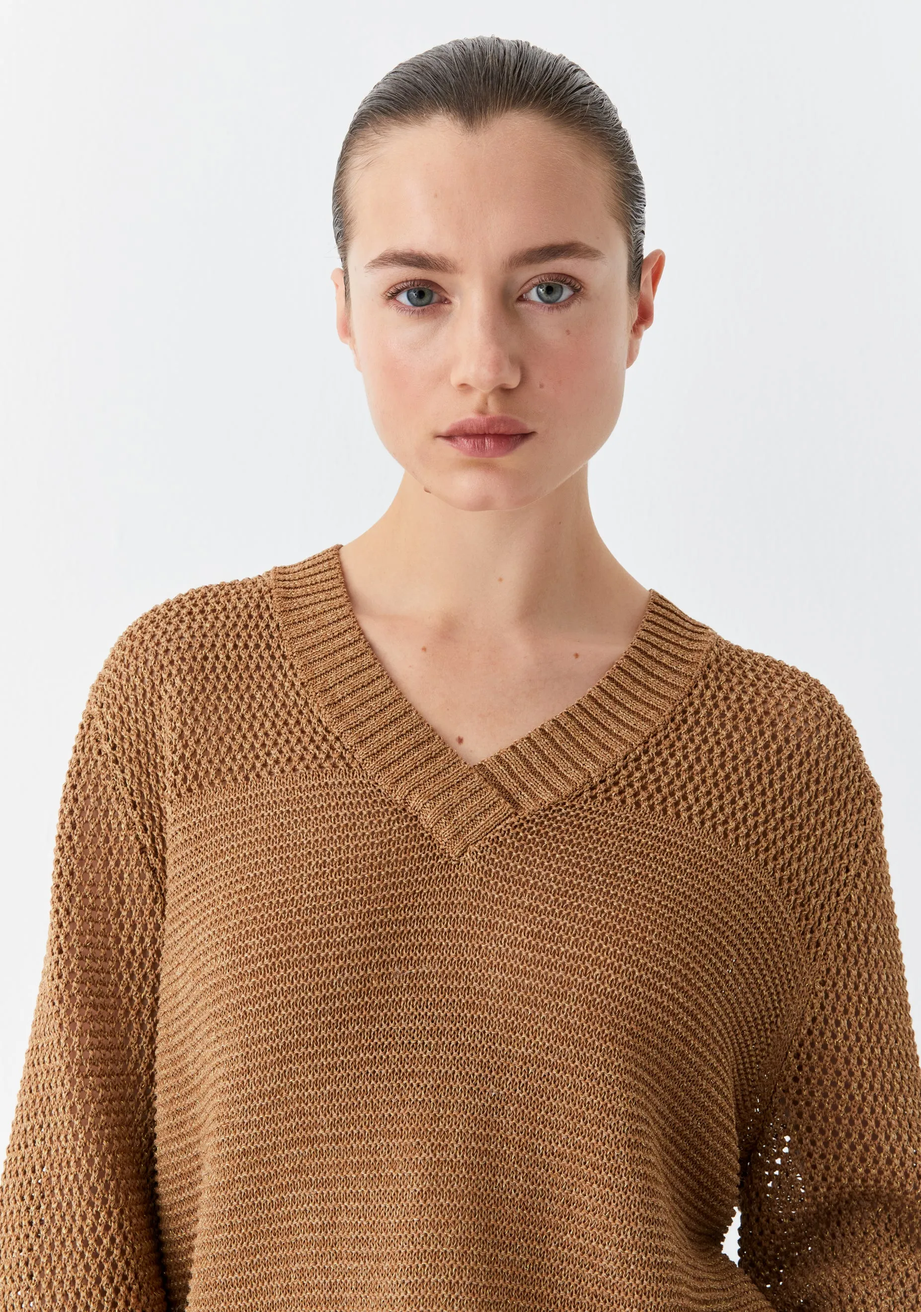 Emme Knit Pullover_Coffee