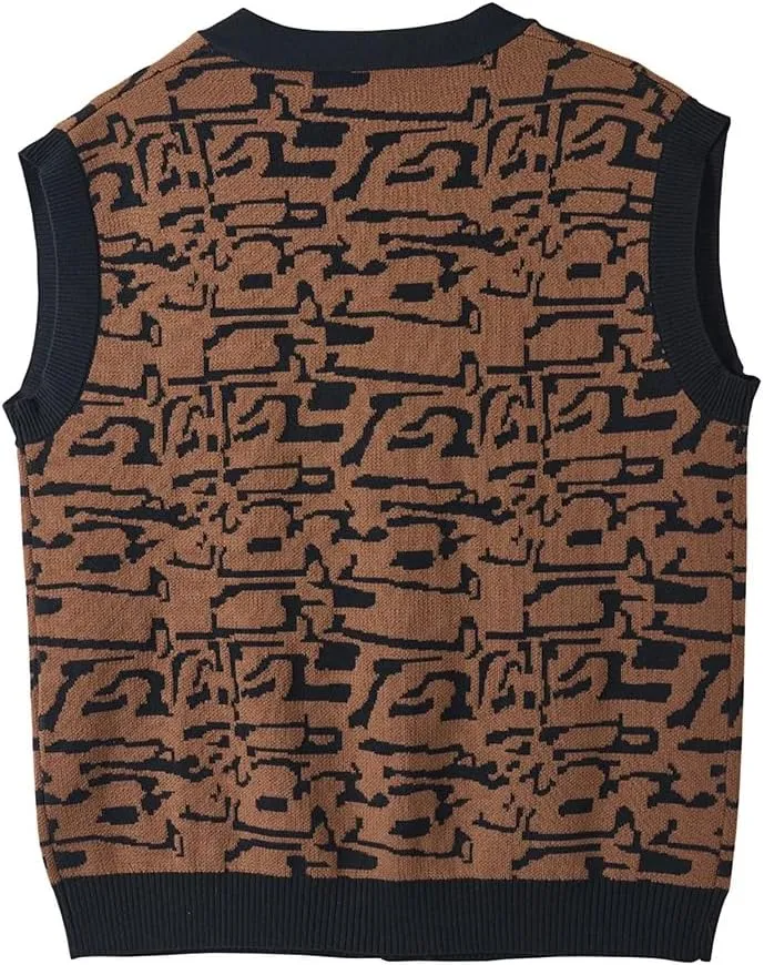 Ferris Bueller Day Off Costume Vest 80's Movie Ferris Bueller Costume Sweater Vest Outfit Men Adult