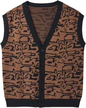 Ferris Bueller Day Off Costume Vest 80's Movie Ferris Bueller Costume Sweater Vest Outfit Men Adult