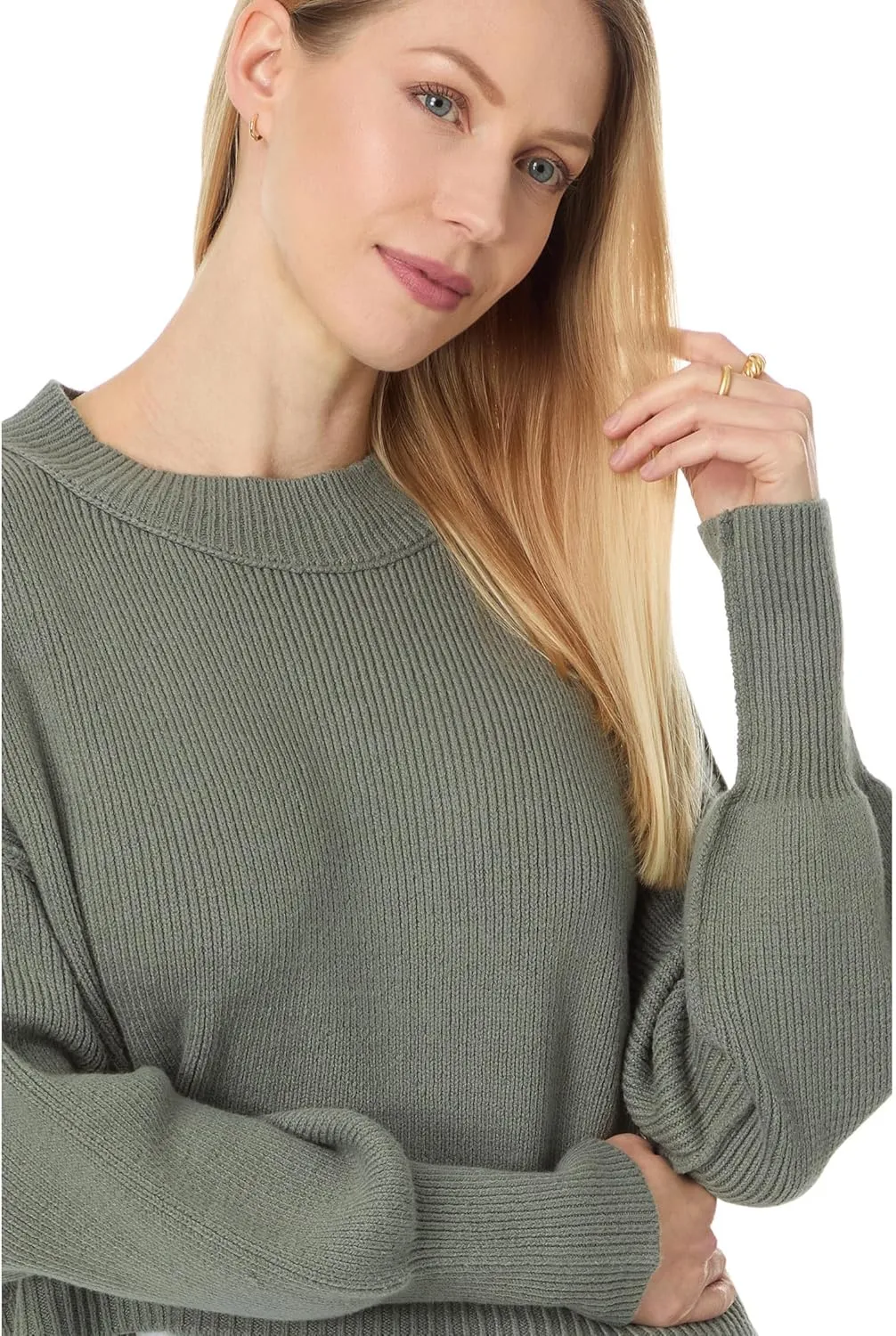 Free People Women's Easy Street Crop Pullover Sweater