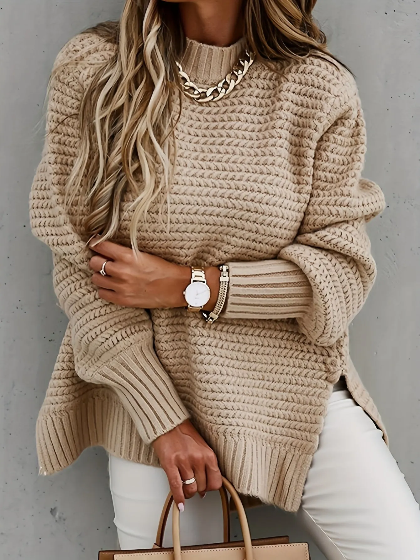 Freya | Chunky Knit Jumper
