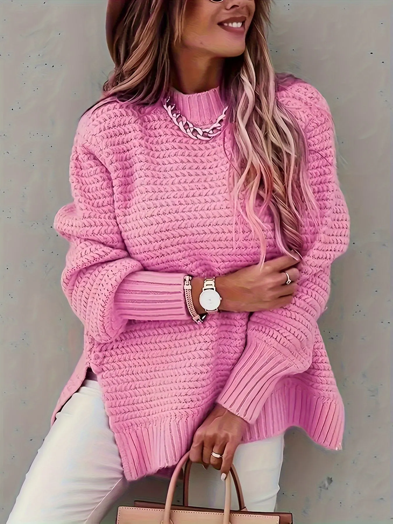 Freya | Chunky Knit Jumper