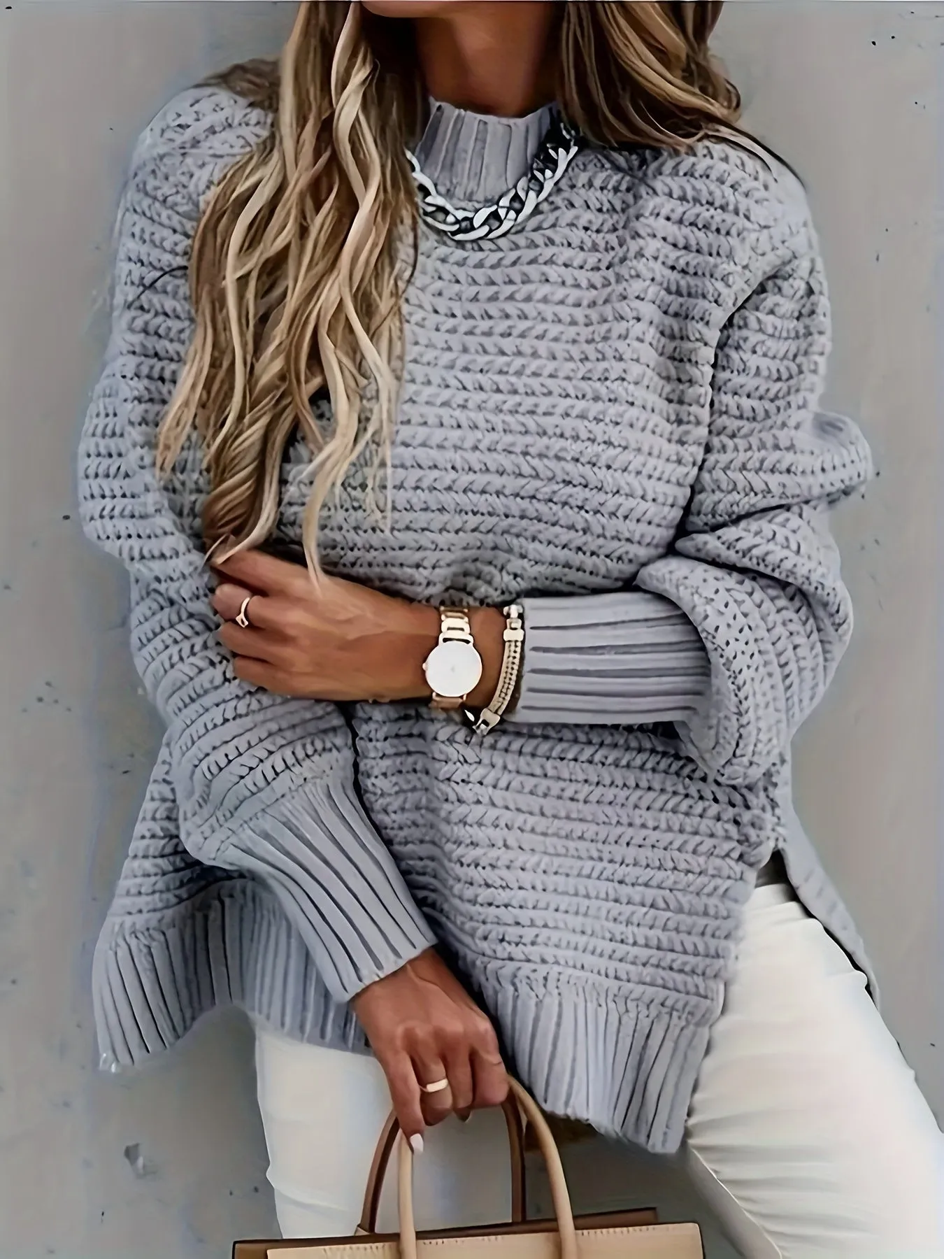 Freya | Chunky Knit Jumper