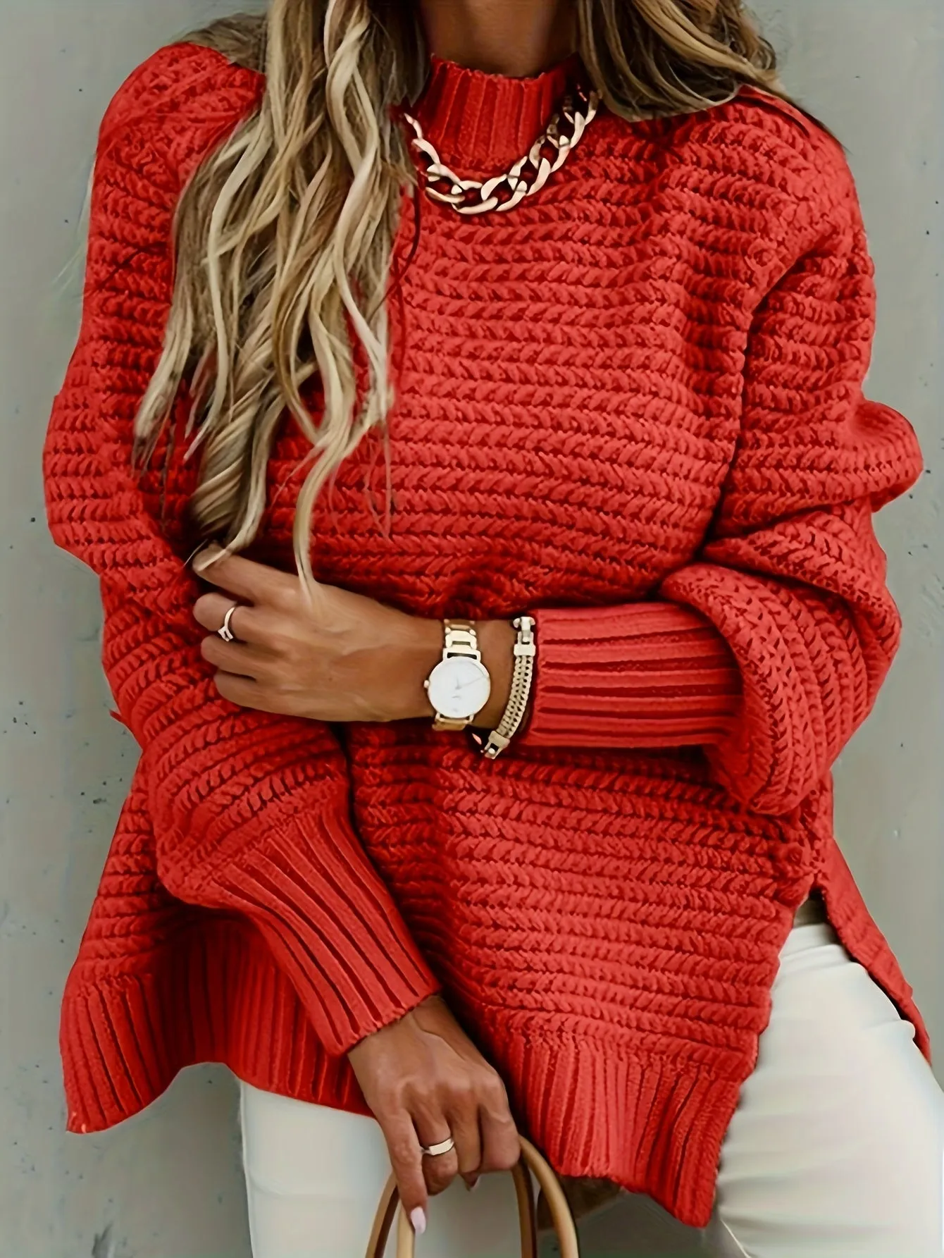 Freya | Chunky Knit Jumper