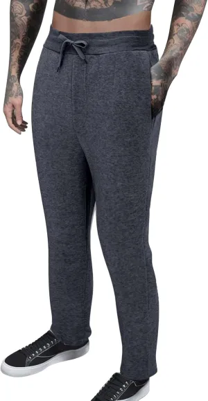 GIERIDUC Men's Traditional Plaid Chino Pants Dress Pants for Bodybuilders Trousers with Zip Pockets Black Skinny Slacks Mens