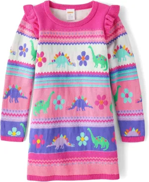 Gymboree Girls' and Toddler Long Sleeve Sweater Dresses