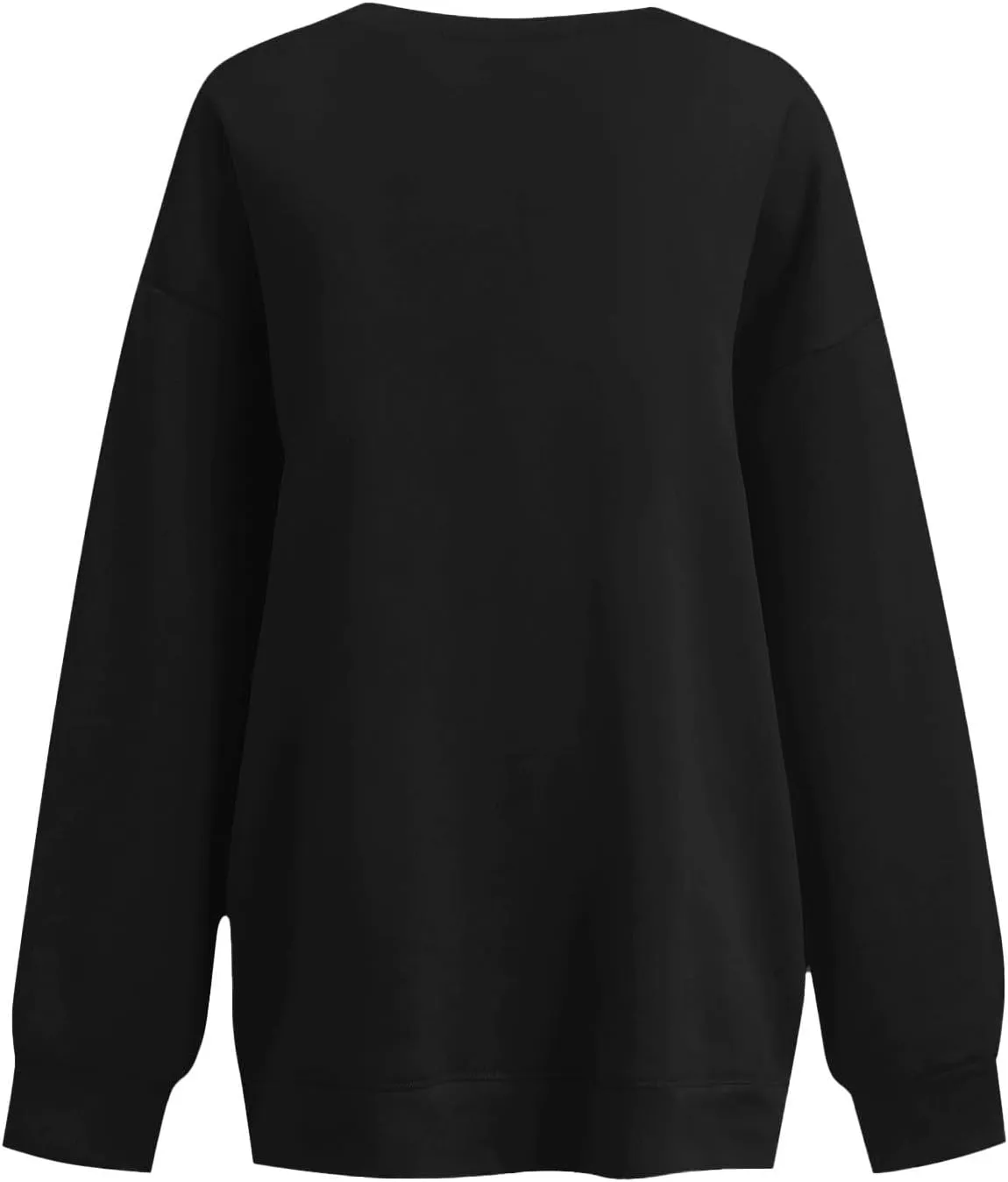 Halloween Sweatshirts for Women Long Sleeve Crewneck Cute Spooky Pullover Tops Oversized Halloween Ghost Shirt