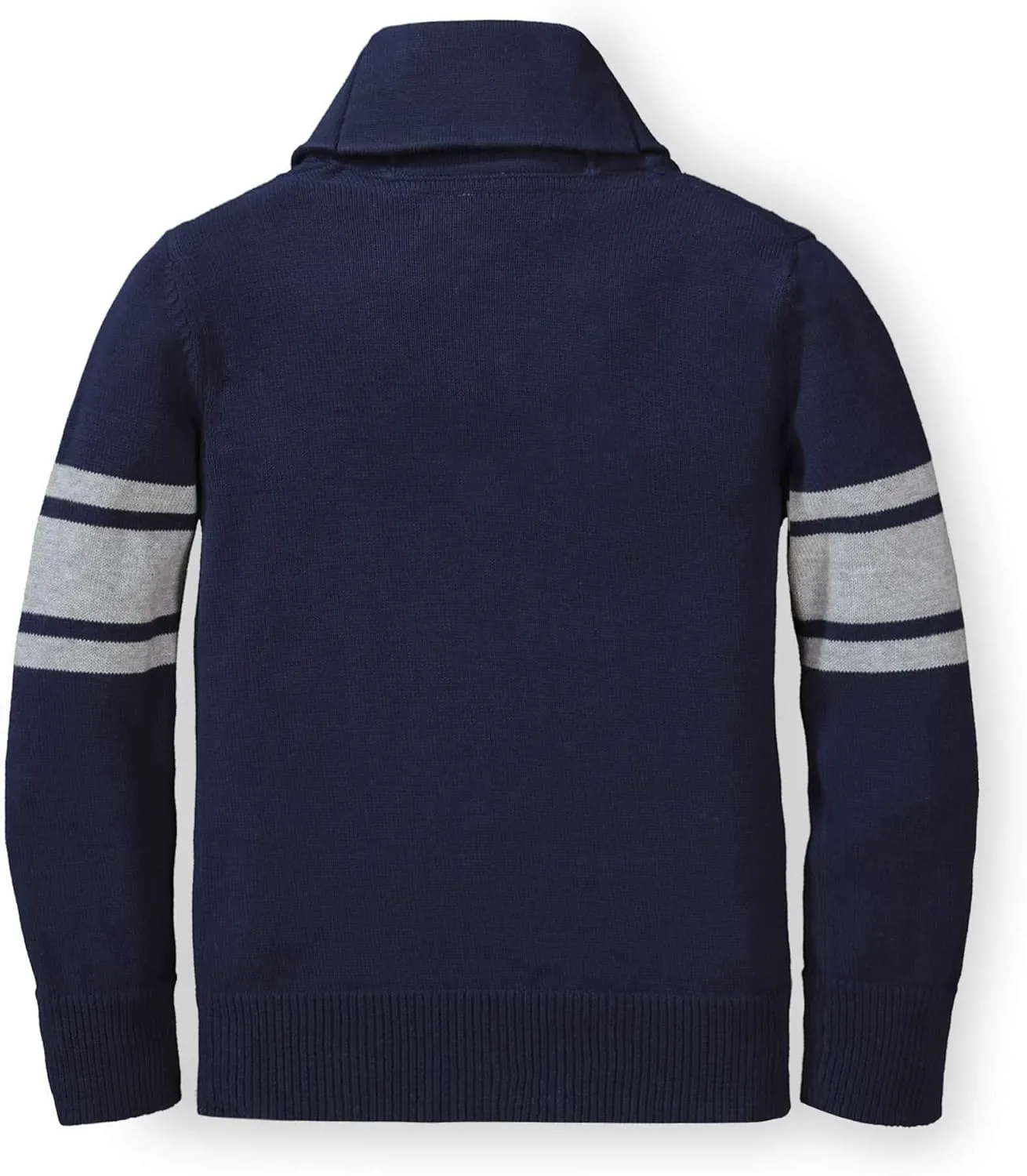Hope & Henry Boys' Shawl Collar Sweater Cardigan