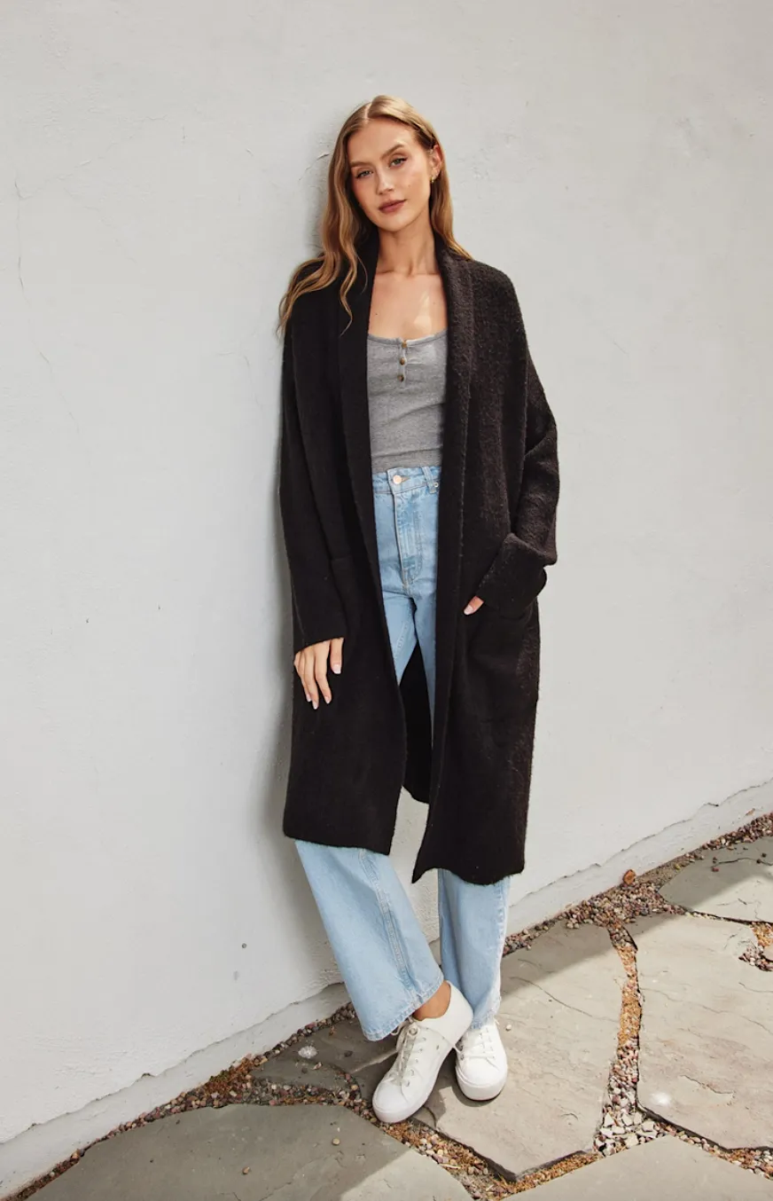 imogen cozy long cardi