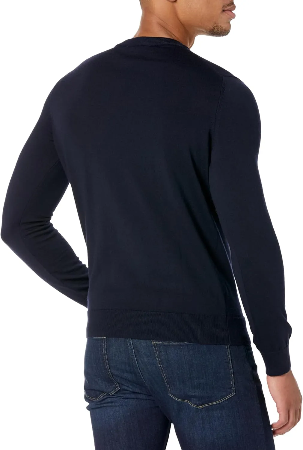 Lacoste Men's Crew Neck Merino Wool Sweater