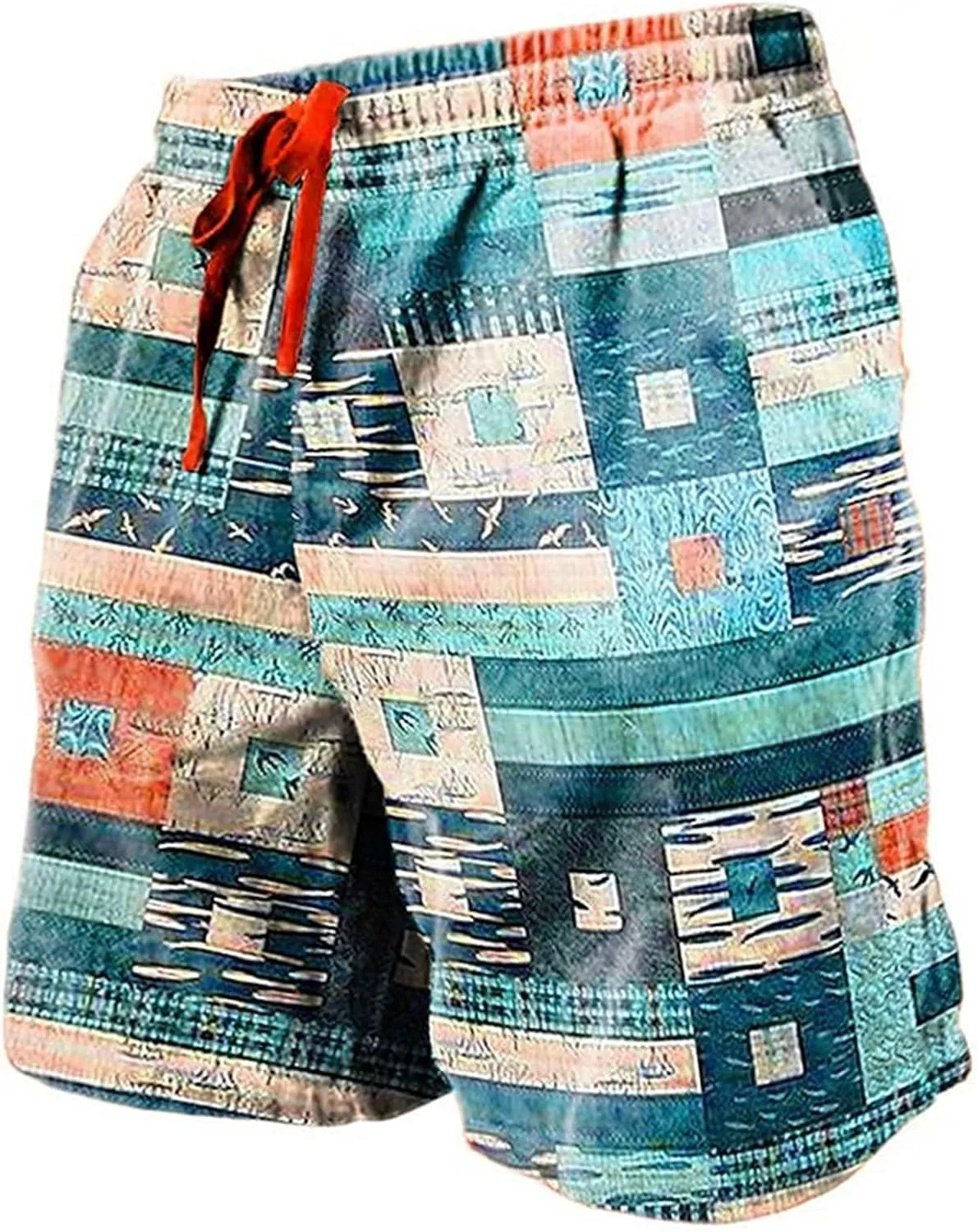 LCMTWX Basketball Shorts Men Summer Cotton Men's and Shorts Casual Men's Pants Man Shorts Men's Flat Front Mens Elastic