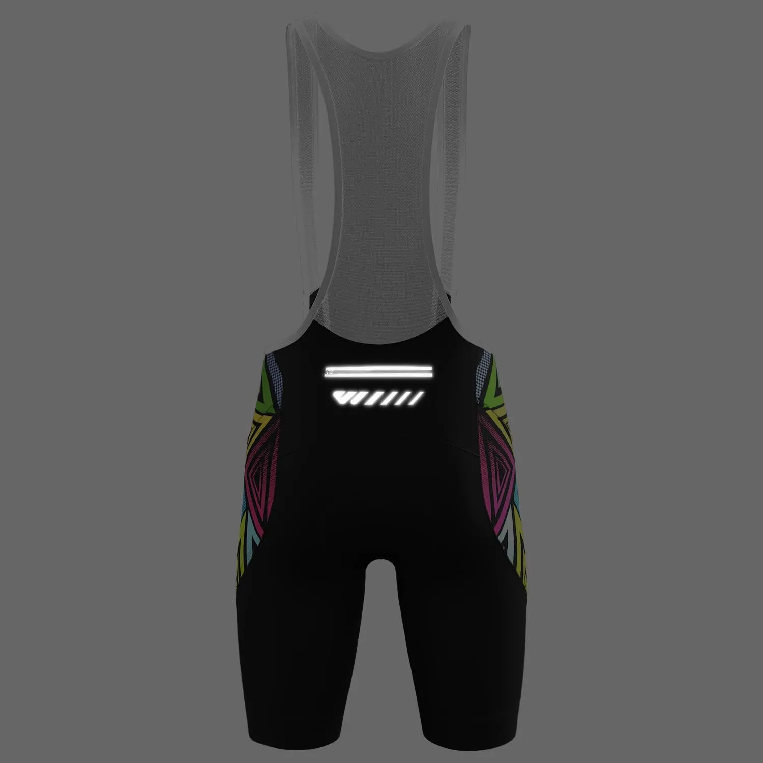 Logas Cycling Bib Shorts Men Cycling Shorts with Shoulder Straps Bike Biking Bibs with 4D Padding Breathable Quick-Dry