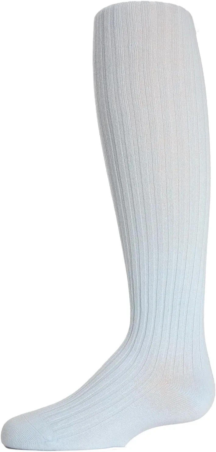 MeMoi Ribbed Cotton Girls Sweater Tights | Kids Tights