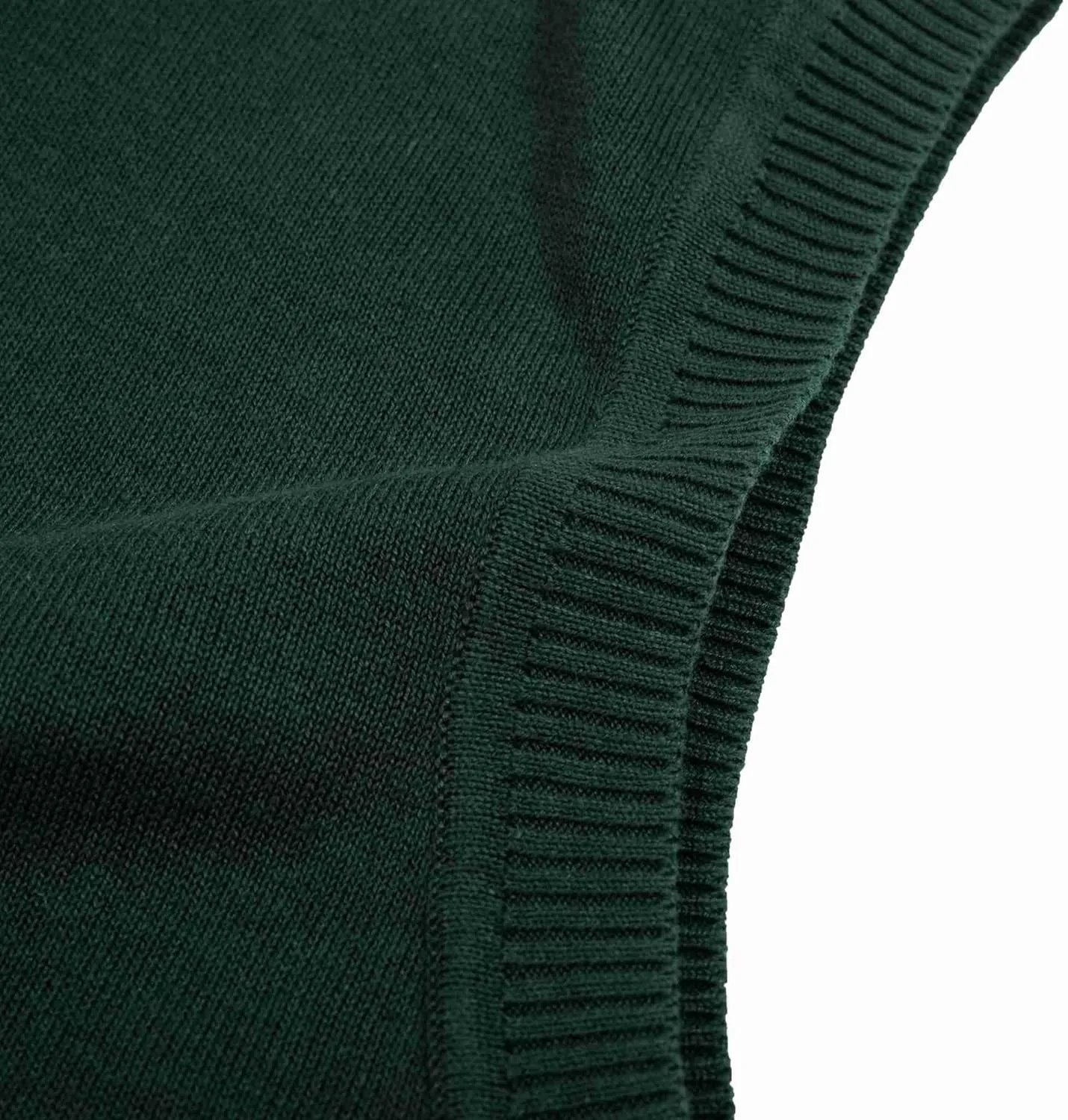 Men Oversized Sweater Vest: Plus Size Big Tall V Neck Cotton Pullover