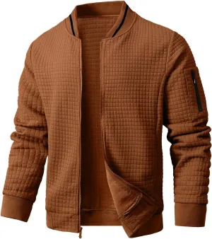 Mens Casual Jacket Lightweight Jacket Varsity Coat