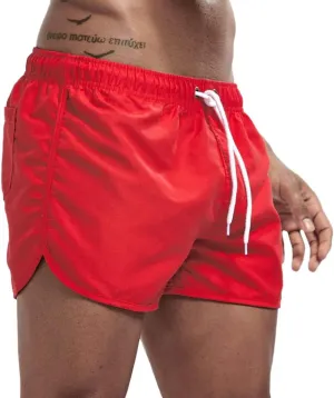 Mens Shorts 9 Beach Drawstring Color Men Shorts Sports Waist Mid Men's Casual Shorts Polo Shorts for Men Big and