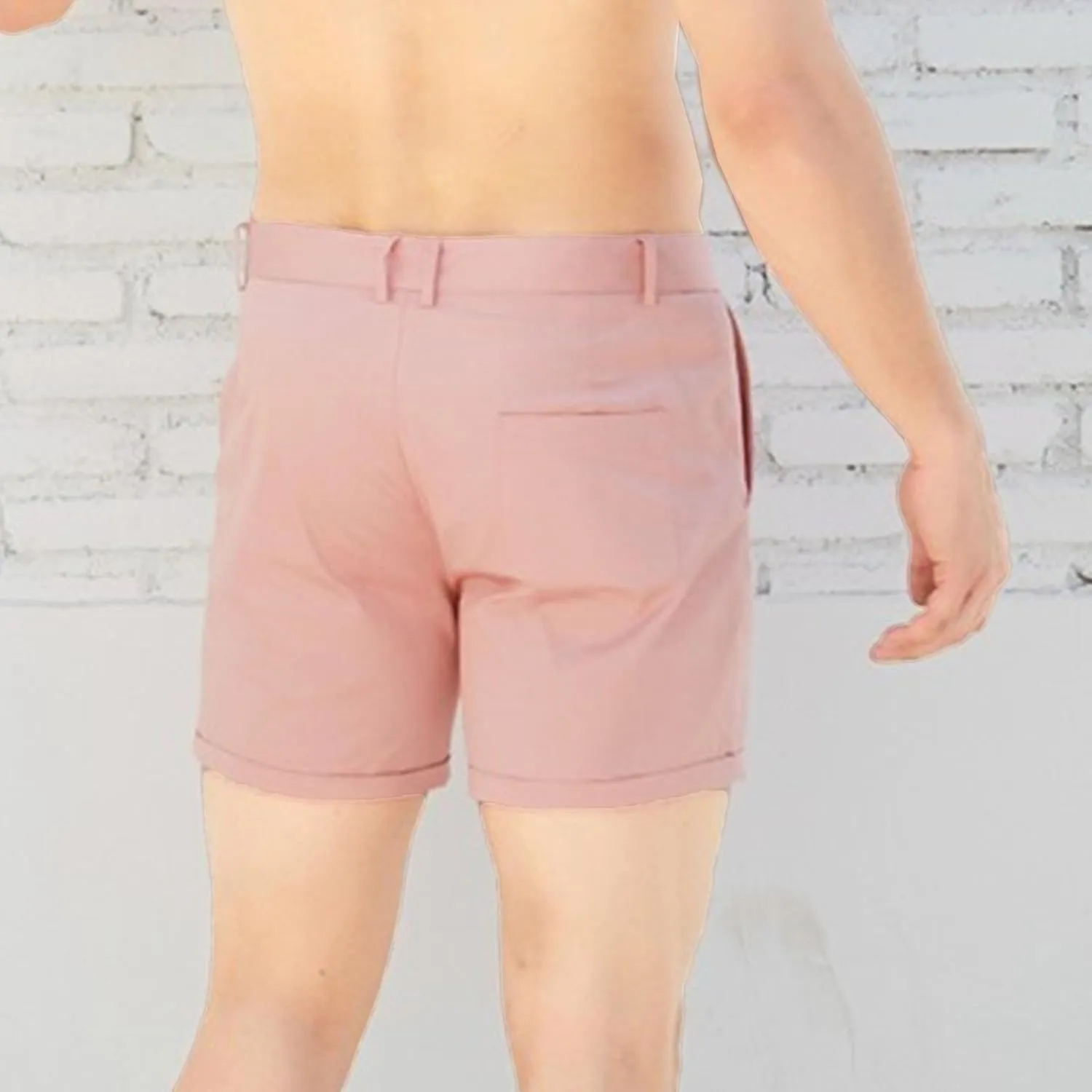 Men's Slim Fit Solid Athletic Short Casual Classic Summer Beach Shorts Chino Comfort Workout Outdoor Shorts