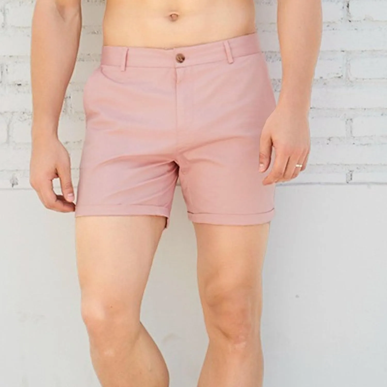 Men's Slim Fit Solid Athletic Short Casual Classic Summer Beach Shorts Chino Comfort Workout Outdoor Shorts