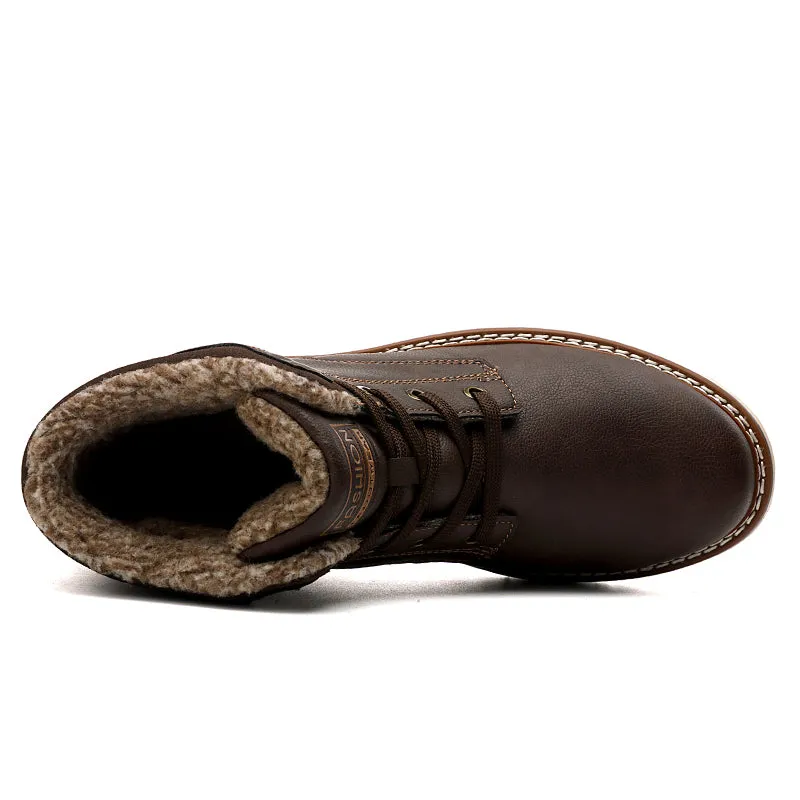 Men's Waterproof Non-slip Snow Boots