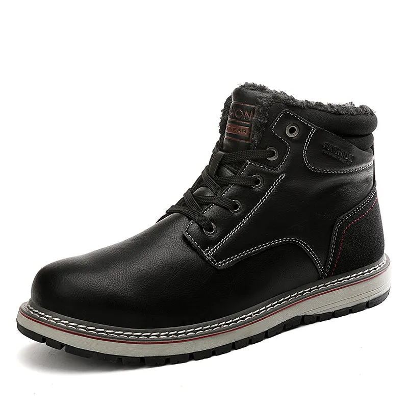 Men's Waterproof Non-slip Snow Boots