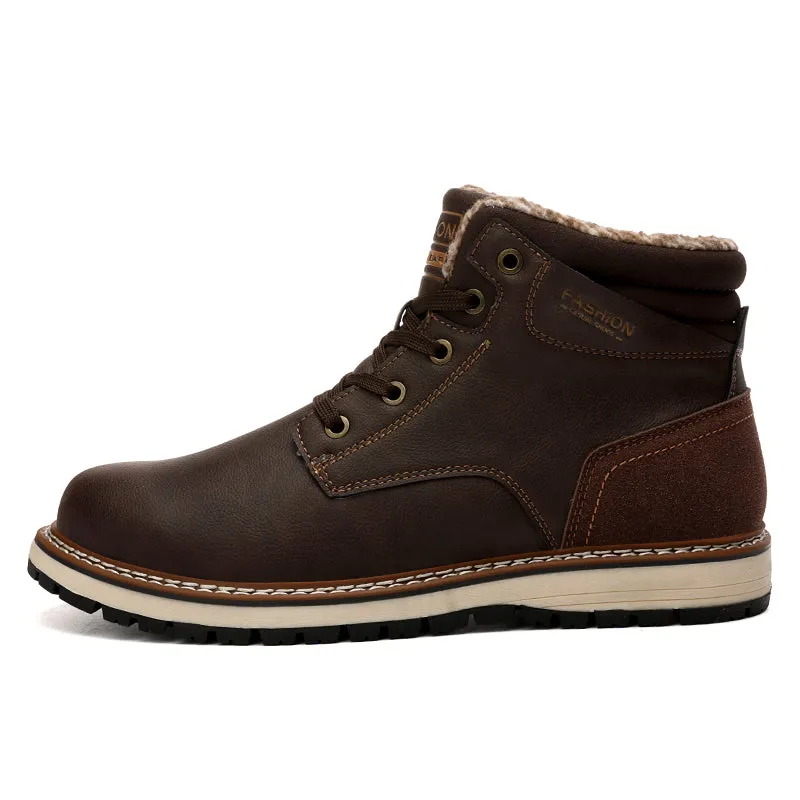 Men's Waterproof Non-slip Snow Boots