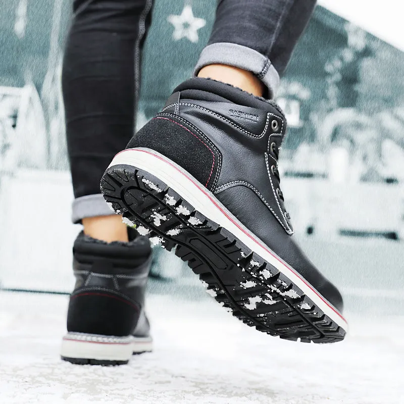 Men's Waterproof Non-slip Snow Boots