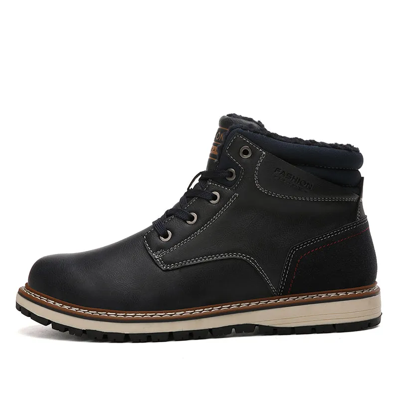 Men's Waterproof Non-slip Snow Boots
