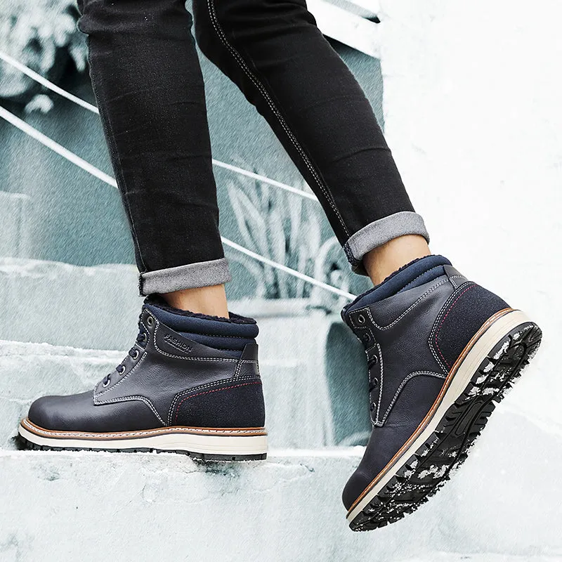 Men's Waterproof Non-slip Snow Boots
