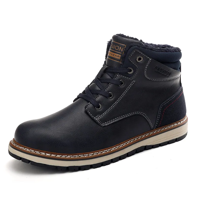 Men's Waterproof Non-slip Snow Boots